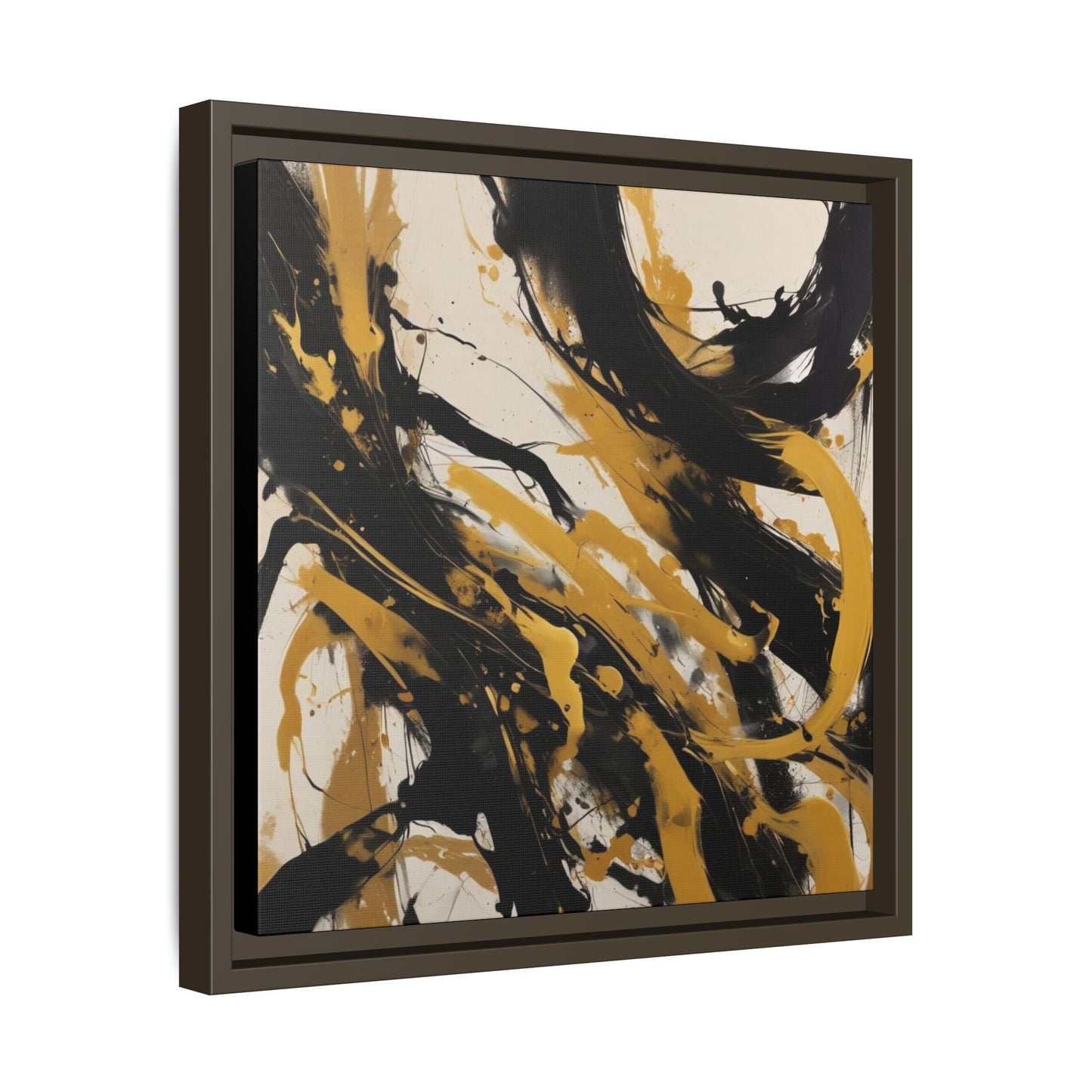 Canvas Abstract 1, Framed (Multi-color)