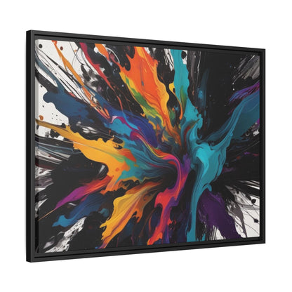 Canvas 10, Framed (Multi-color)