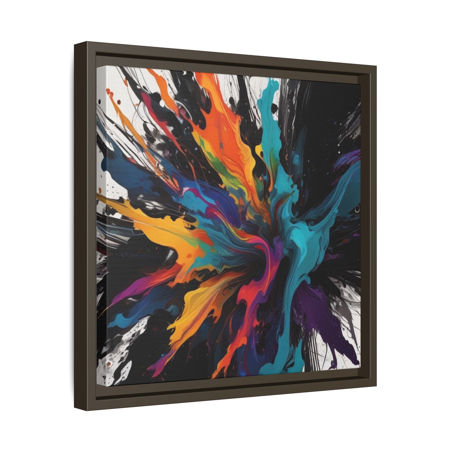 Canvas 10, Framed (Multi-color)