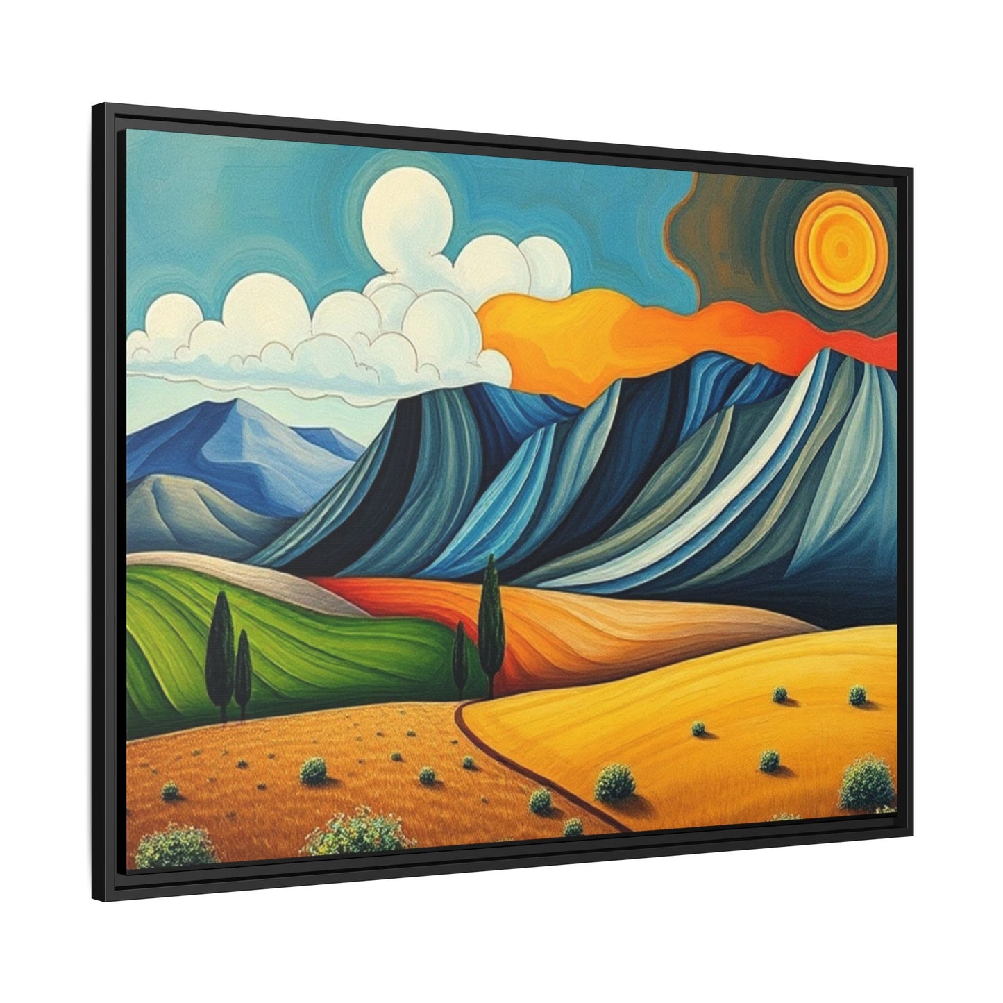 Canvas 20, Framed (Multi-color)