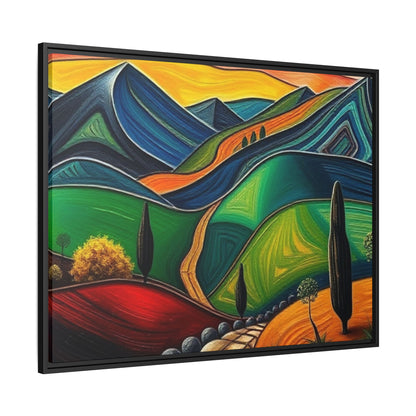 CANVAS 32, Framed (Multi-color)