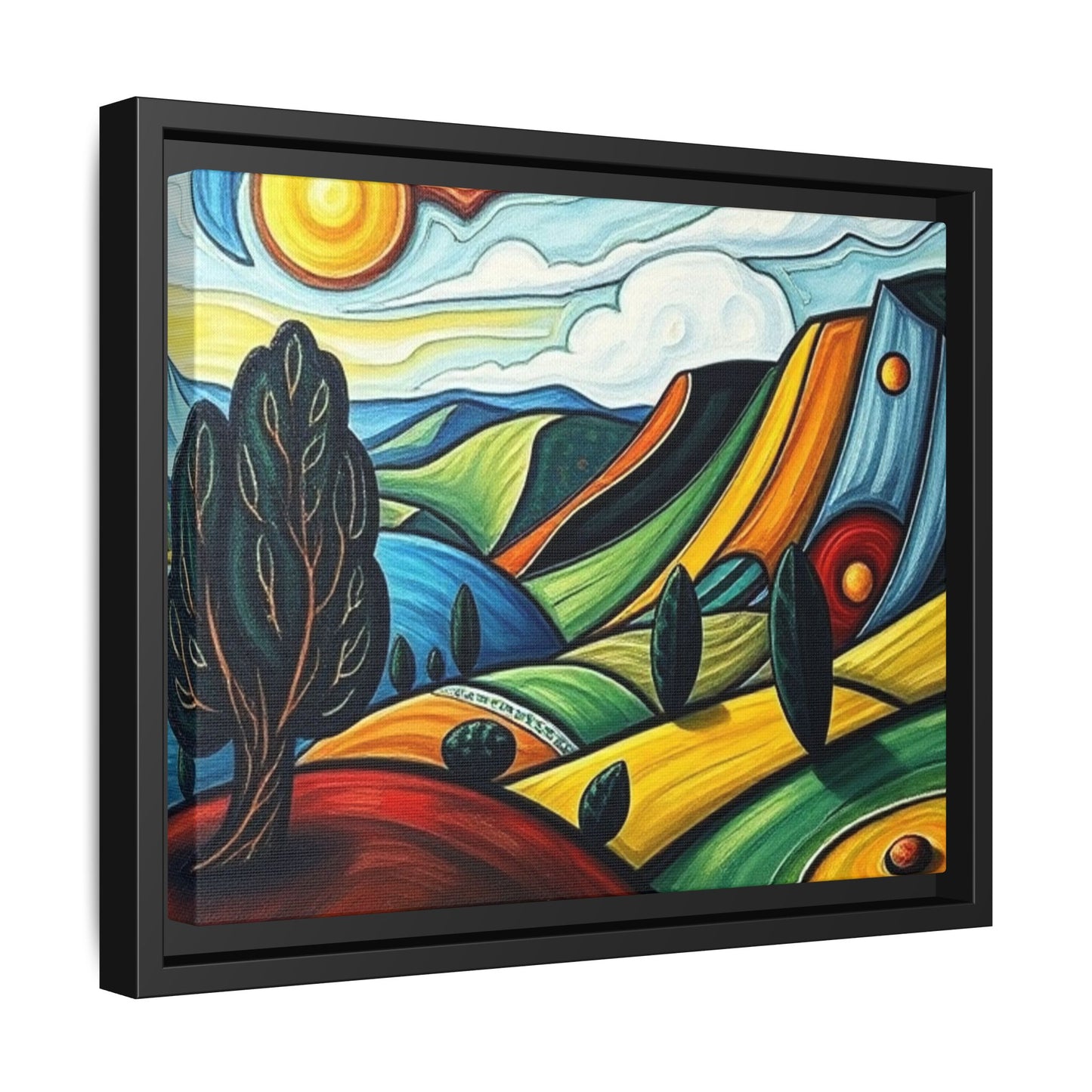 Canvas 29, Framed (Multi-color)