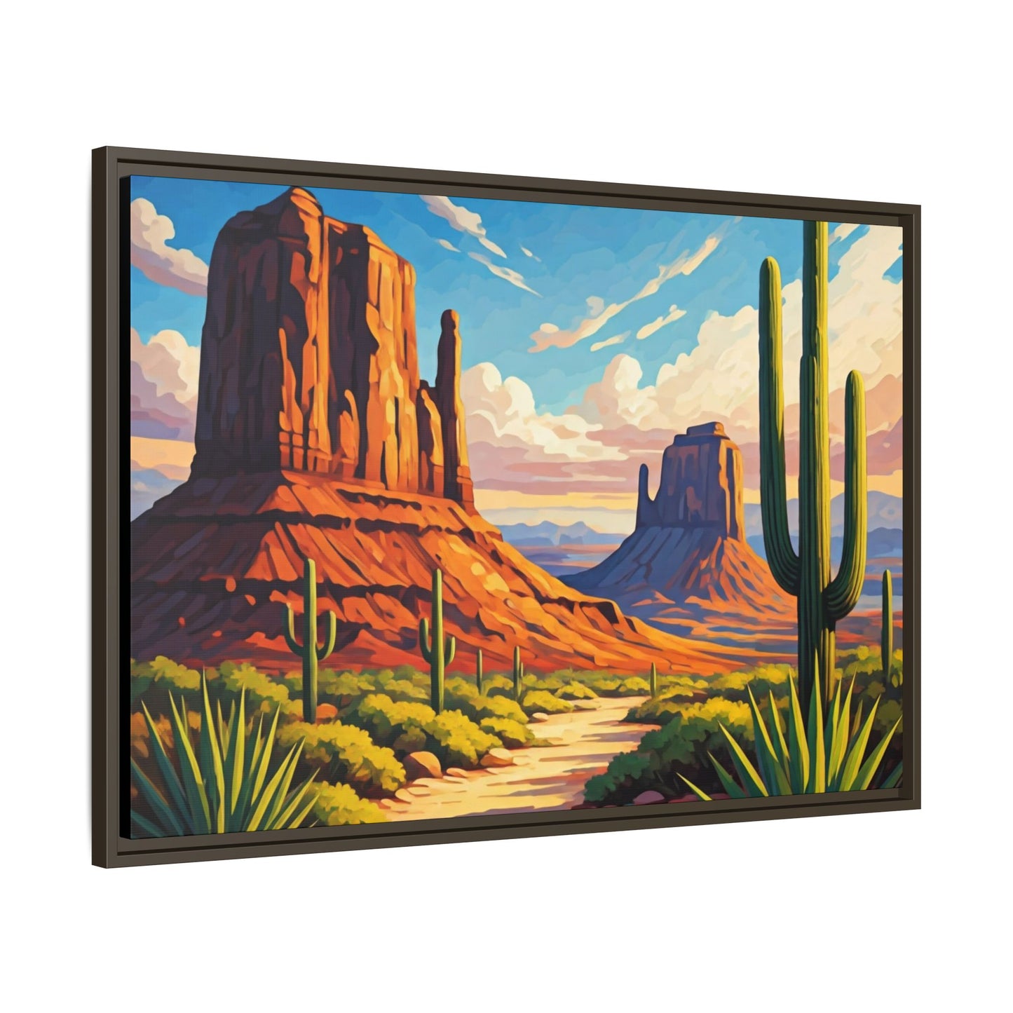 Canvas 53, Framed (Multi-color)