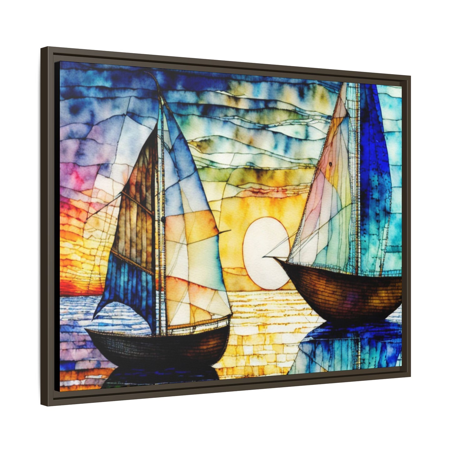 Canvas 38, Framed (Multi-color)