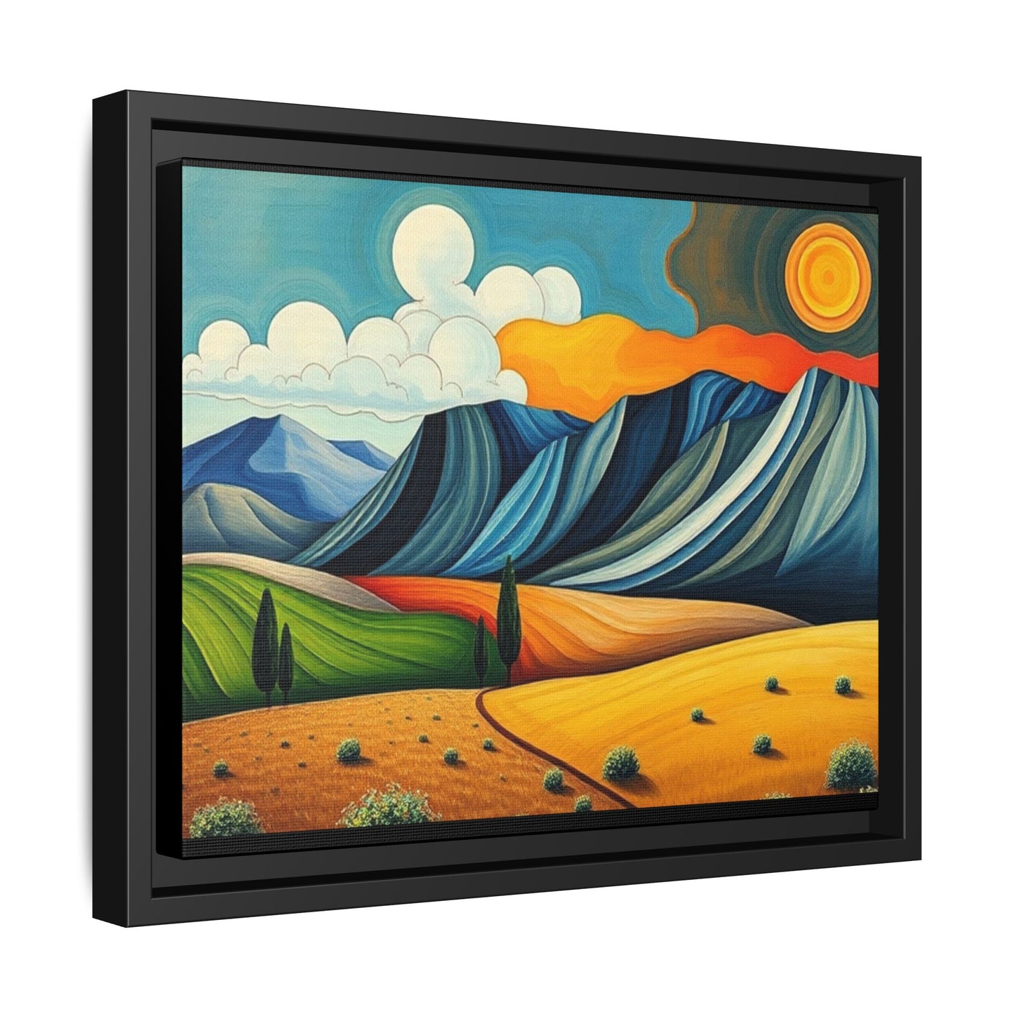 Canvas 20, Framed (Multi-color)