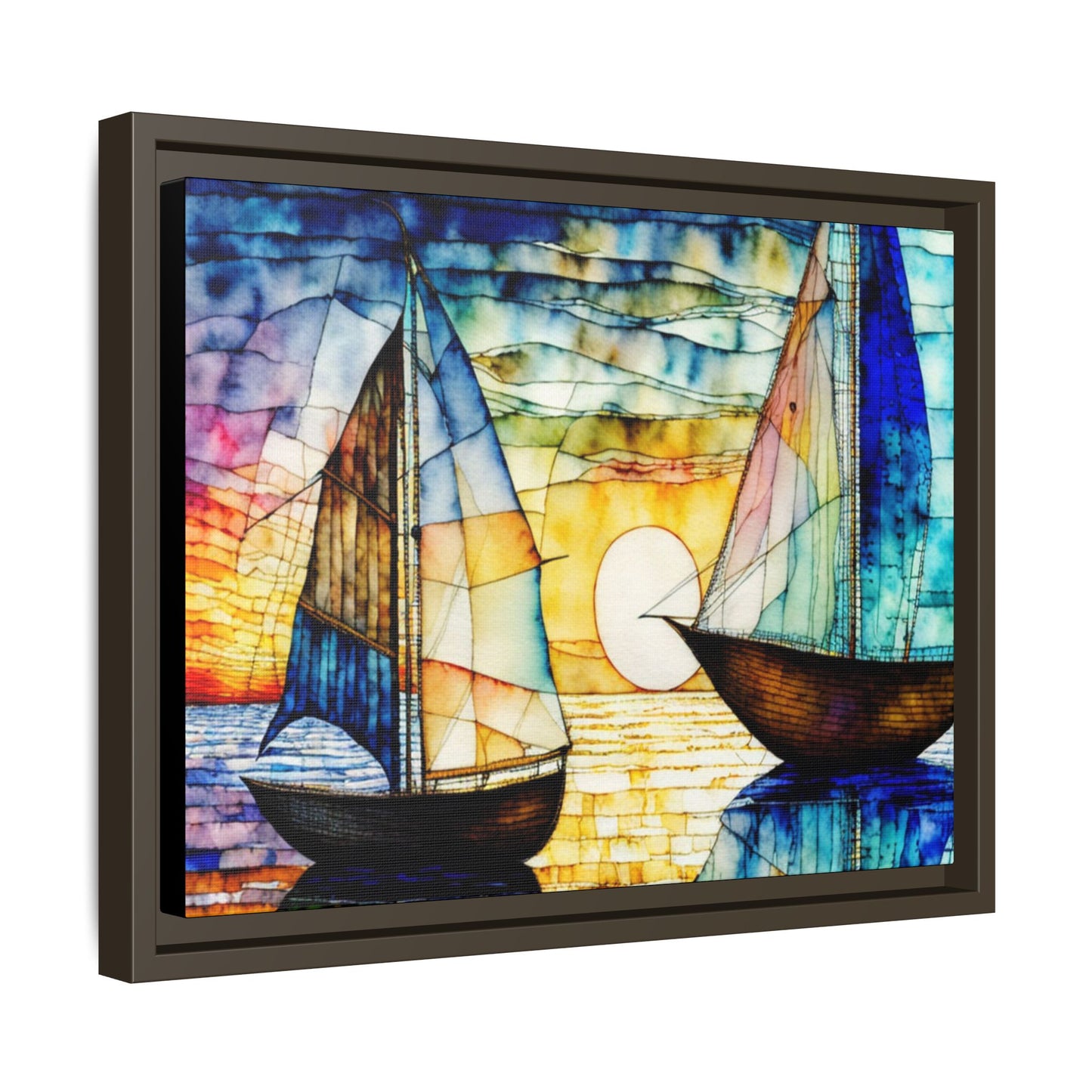 Canvas 38, Framed (Multi-color)