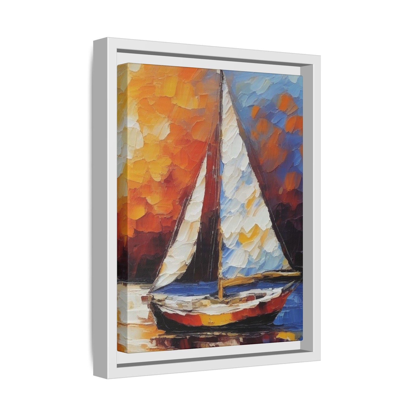 Canvas 27, Framed (Multi-color)