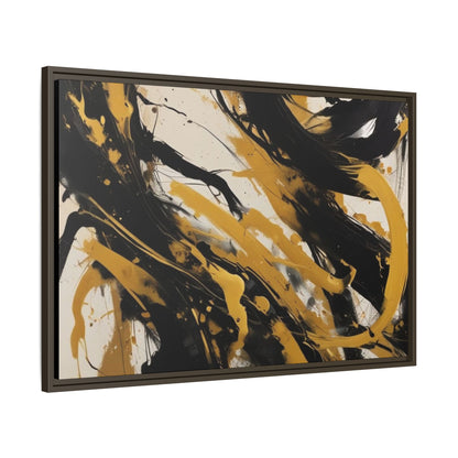 Canvas Abstract 1, Framed (Multi-color)