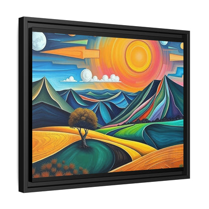 Canvas 23, Framed (Multi-color)