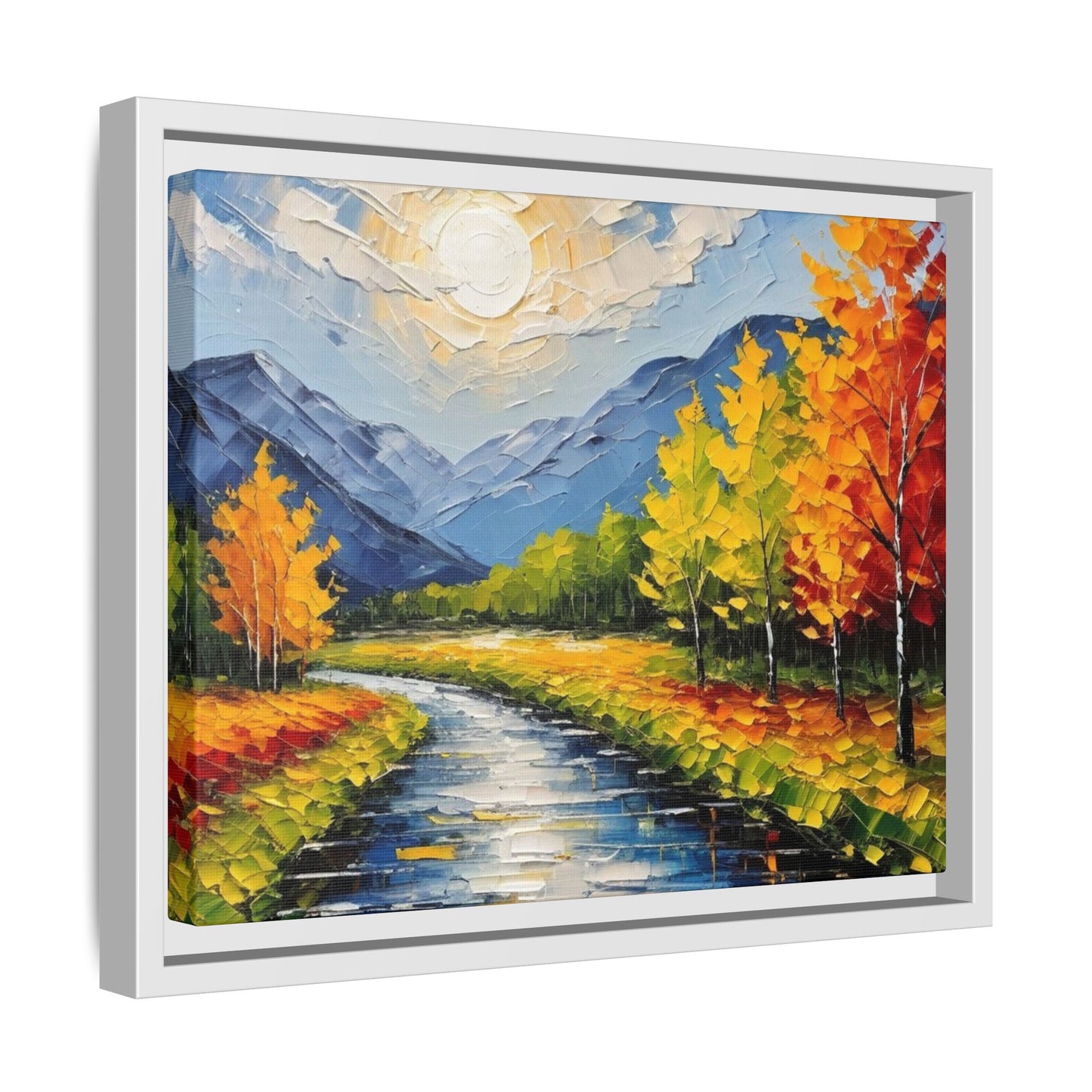 Canvas 26 Framed (Multi-color)