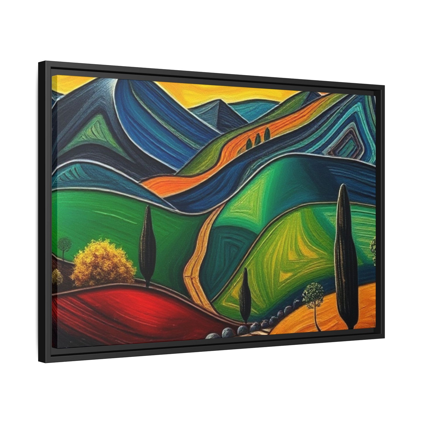 CANVAS 32, Framed (Multi-color)