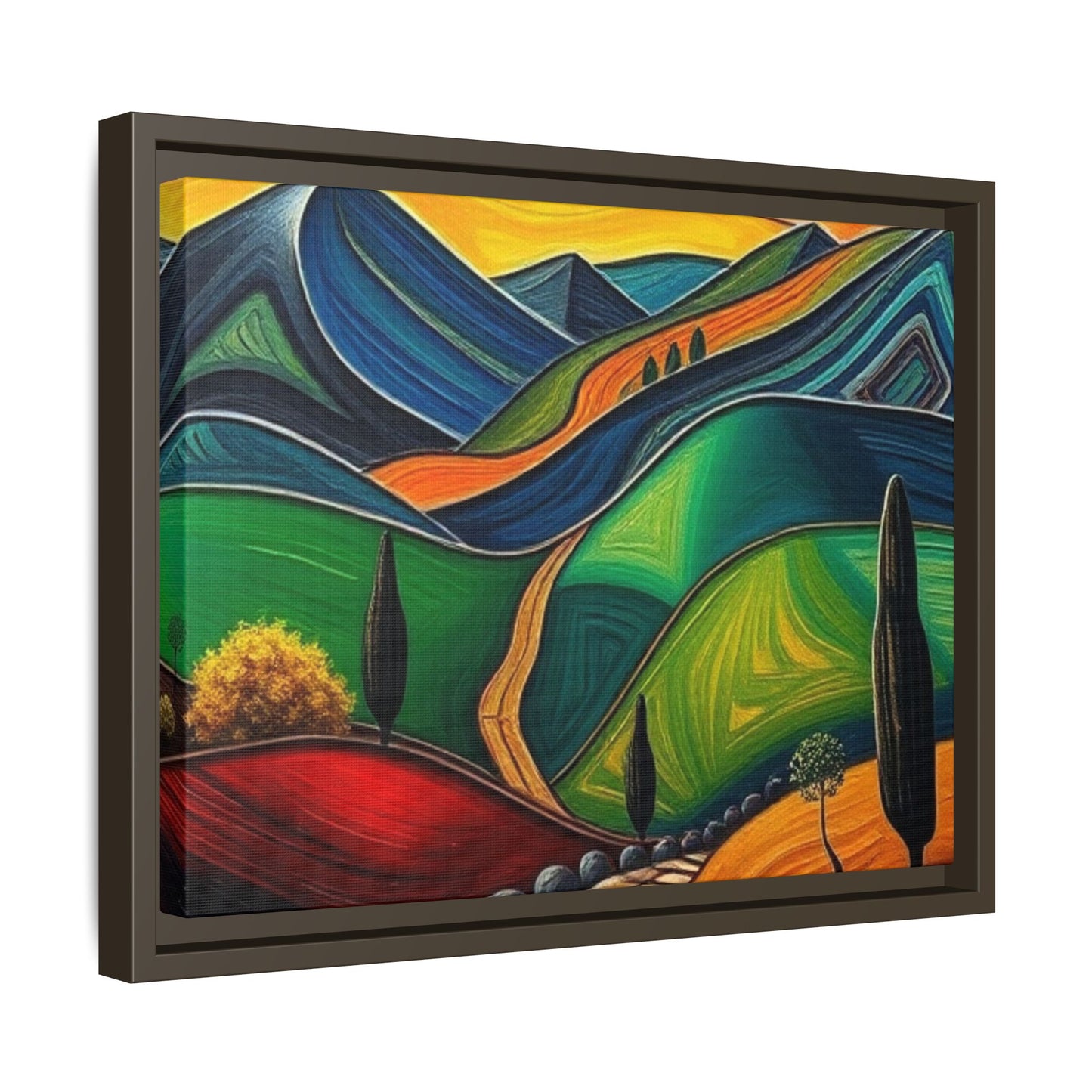 CANVAS 32, Framed (Multi-color)