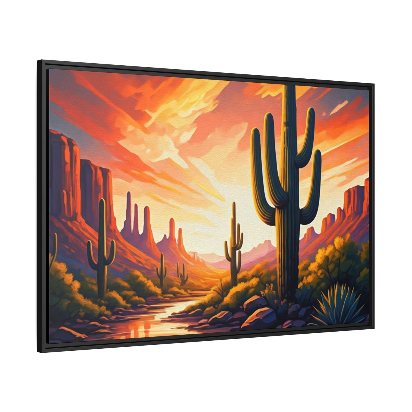 Canvas 49, Framed (Multi-color)