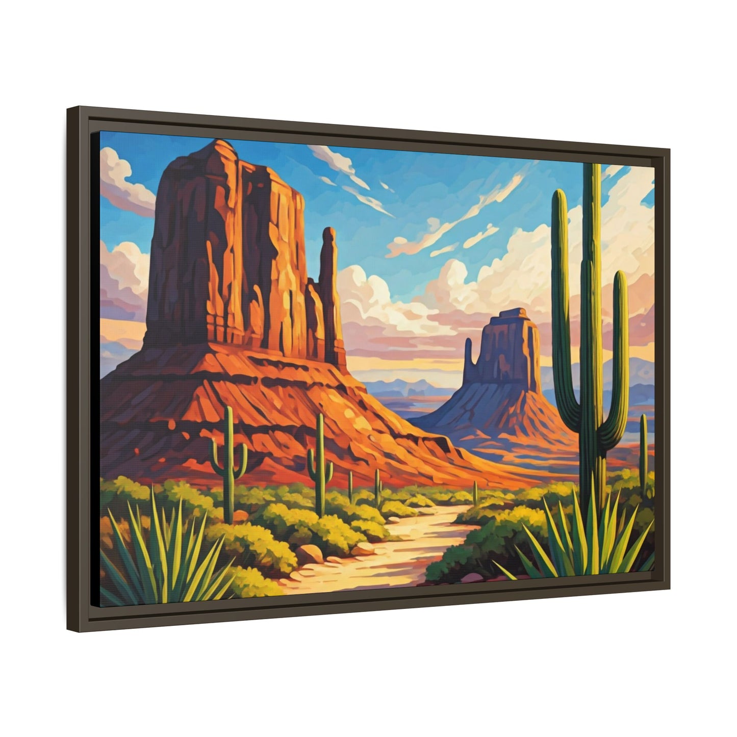 Canvas 53, Framed (Multi-color)