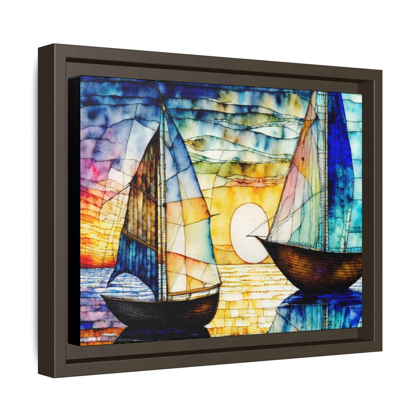 Canvas 38, Framed (Multi-color)