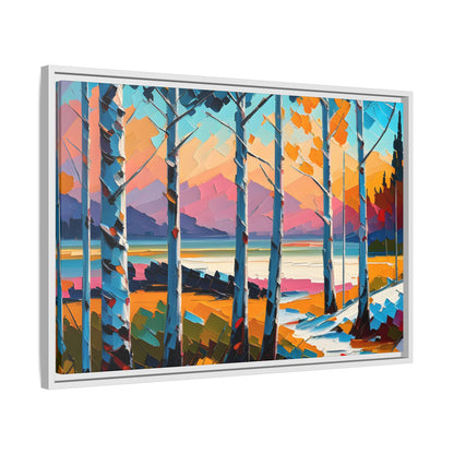 Canvas 33, Framed (Multi-color)