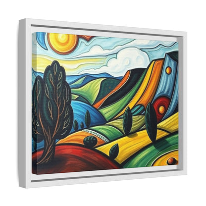 Canvas 29, Framed (Multi-color)