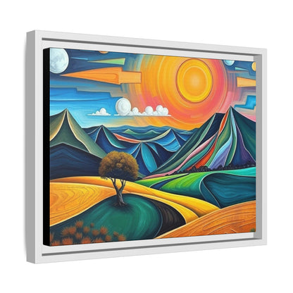 Canvas 23, Framed (Multi-color)