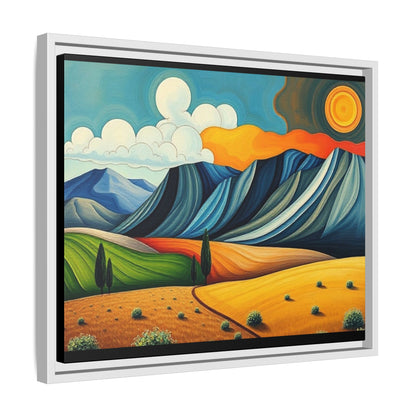 Canvas 20, Framed (Multi-color)