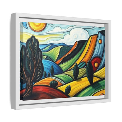 Canvas 29, Framed (Multi-color)