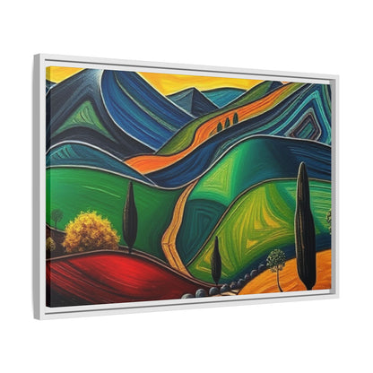 CANVAS 32, Framed (Multi-color)