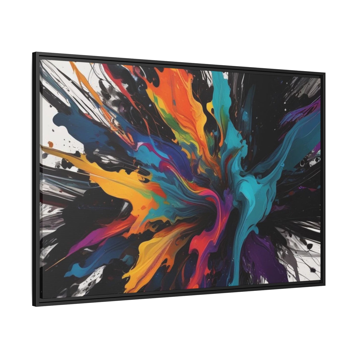 Canvas 10, Framed (Multi-color)