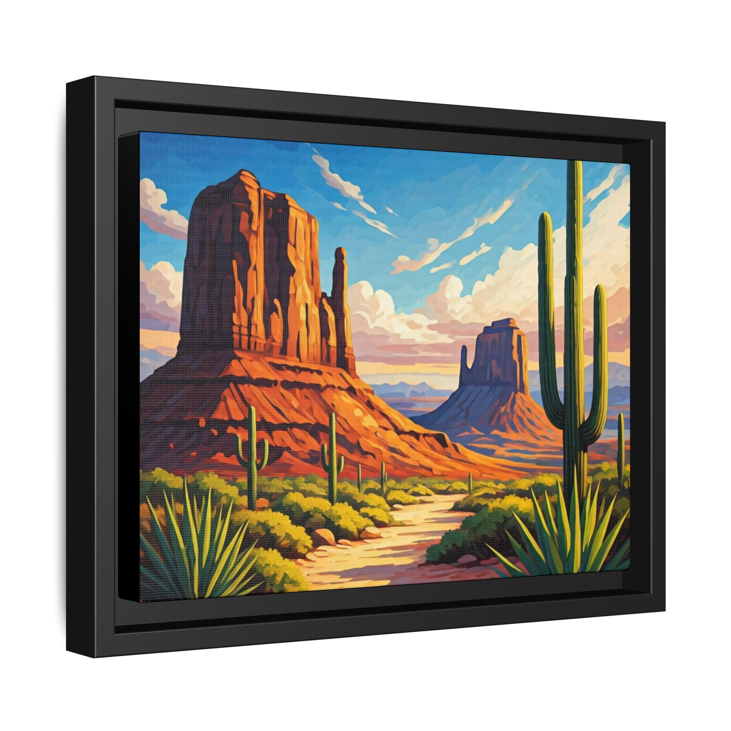 Canvas 53, Framed (Multi-color)