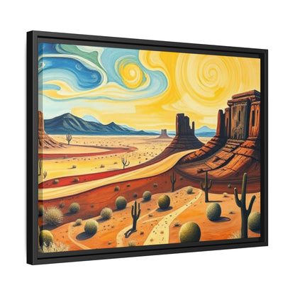 Canvas 34, Framed (Multi-color)