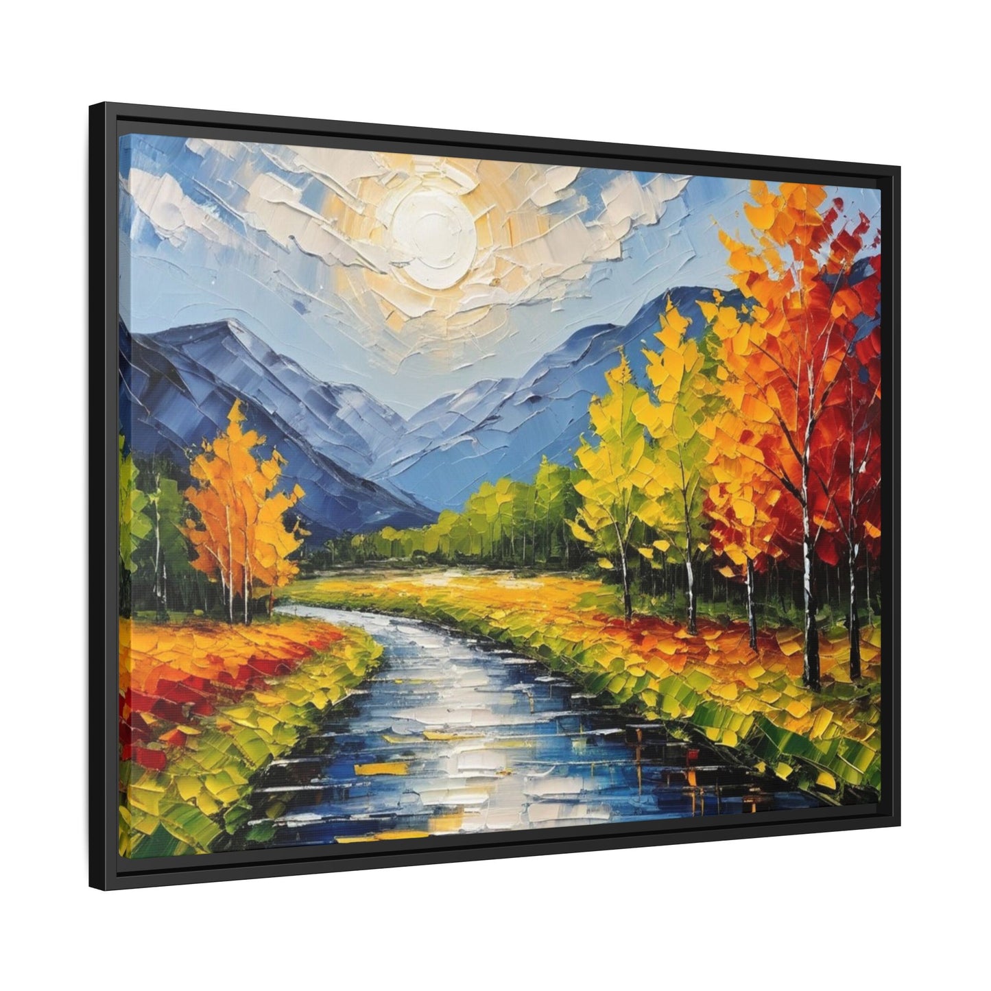 Canvas 26 Framed (Multi-color)