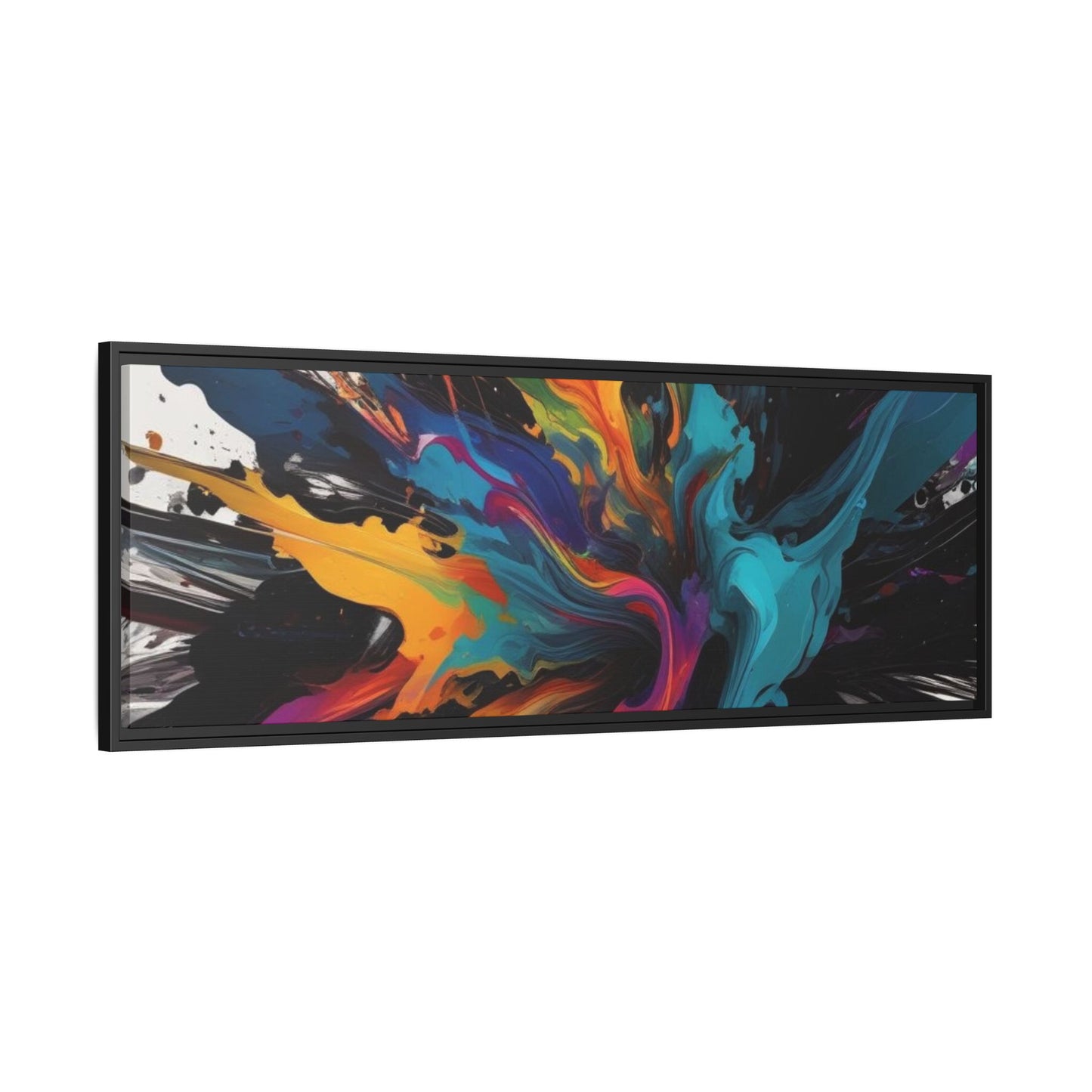 Canvas 10, Framed (Multi-color)