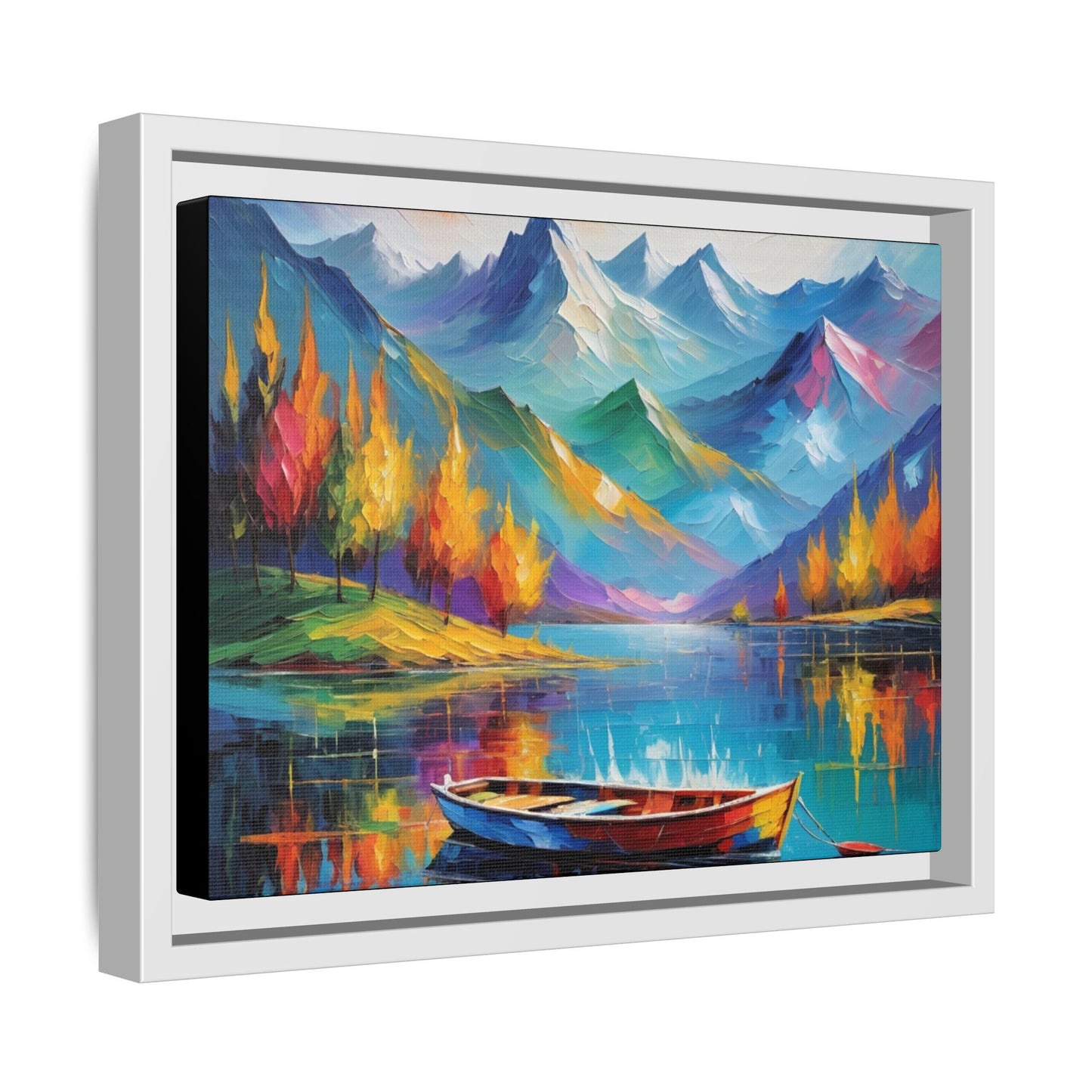 Canvas 47, Framed (Multi-color)