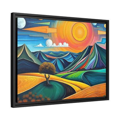 Canvas 23, Framed (Multi-color)