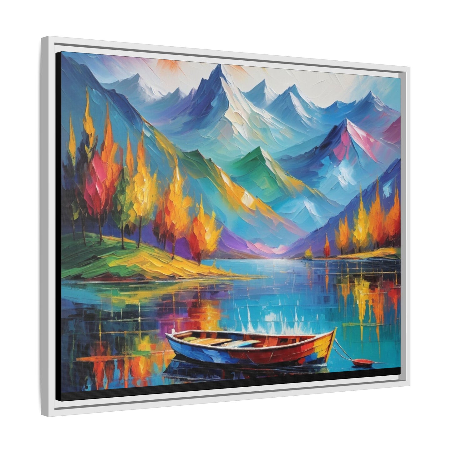 Canvas 47, Framed (Multi-color)