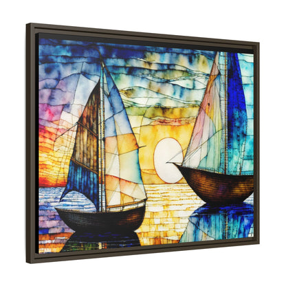 Canvas 38, Framed (Multi-color)