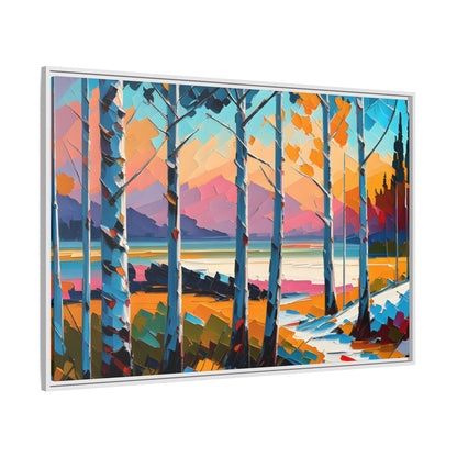 Canvas 33, Framed (Multi-color)