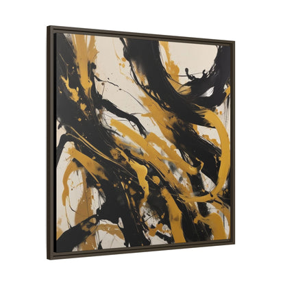 Canvas Abstract 1, Framed (Multi-color)