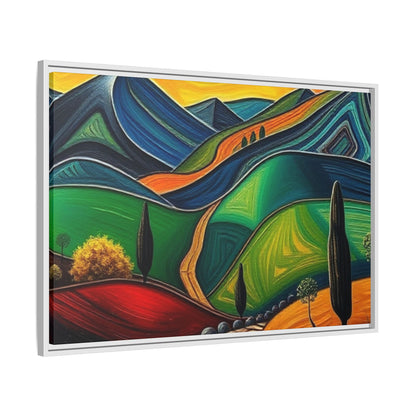 CANVAS 32, Framed (Multi-color)