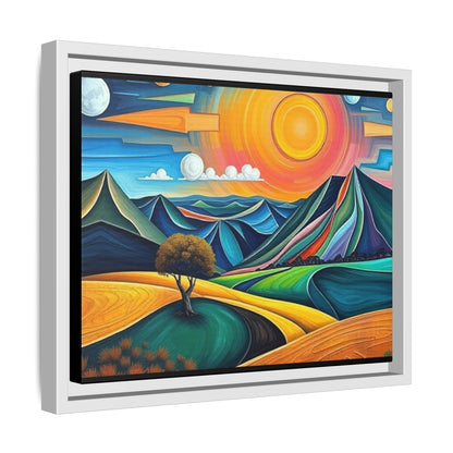 Canvas 23, Framed (Multi-color)