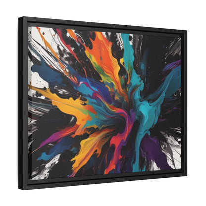 Canvas 10, Framed (Multi-color)