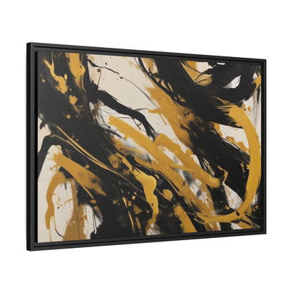 Canvas Abstract 1, Framed (Multi-color)