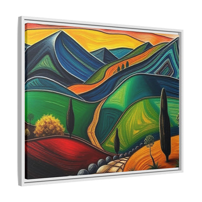 CANVAS 32, Framed (Multi-color)