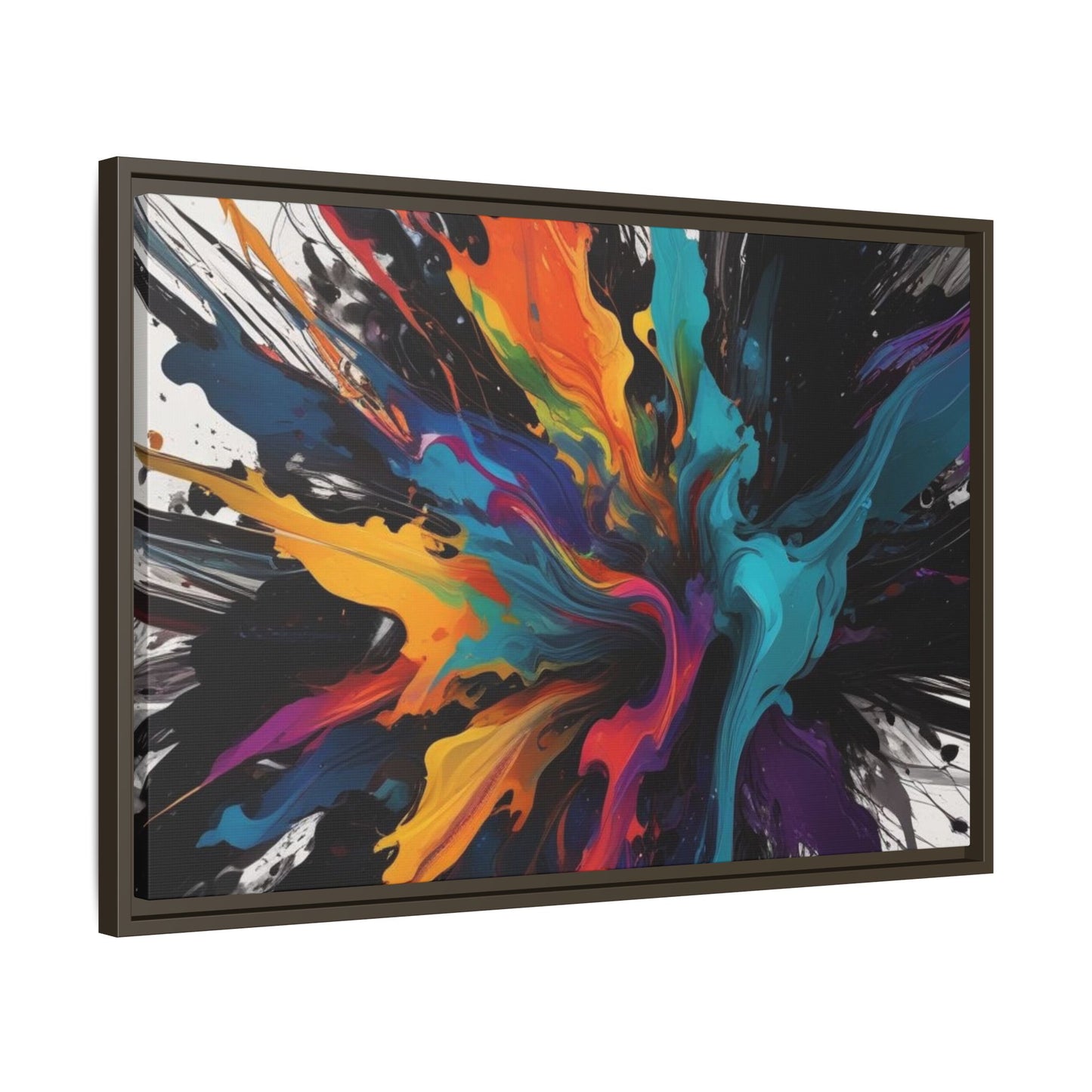 Canvas 10, Framed (Multi-color)