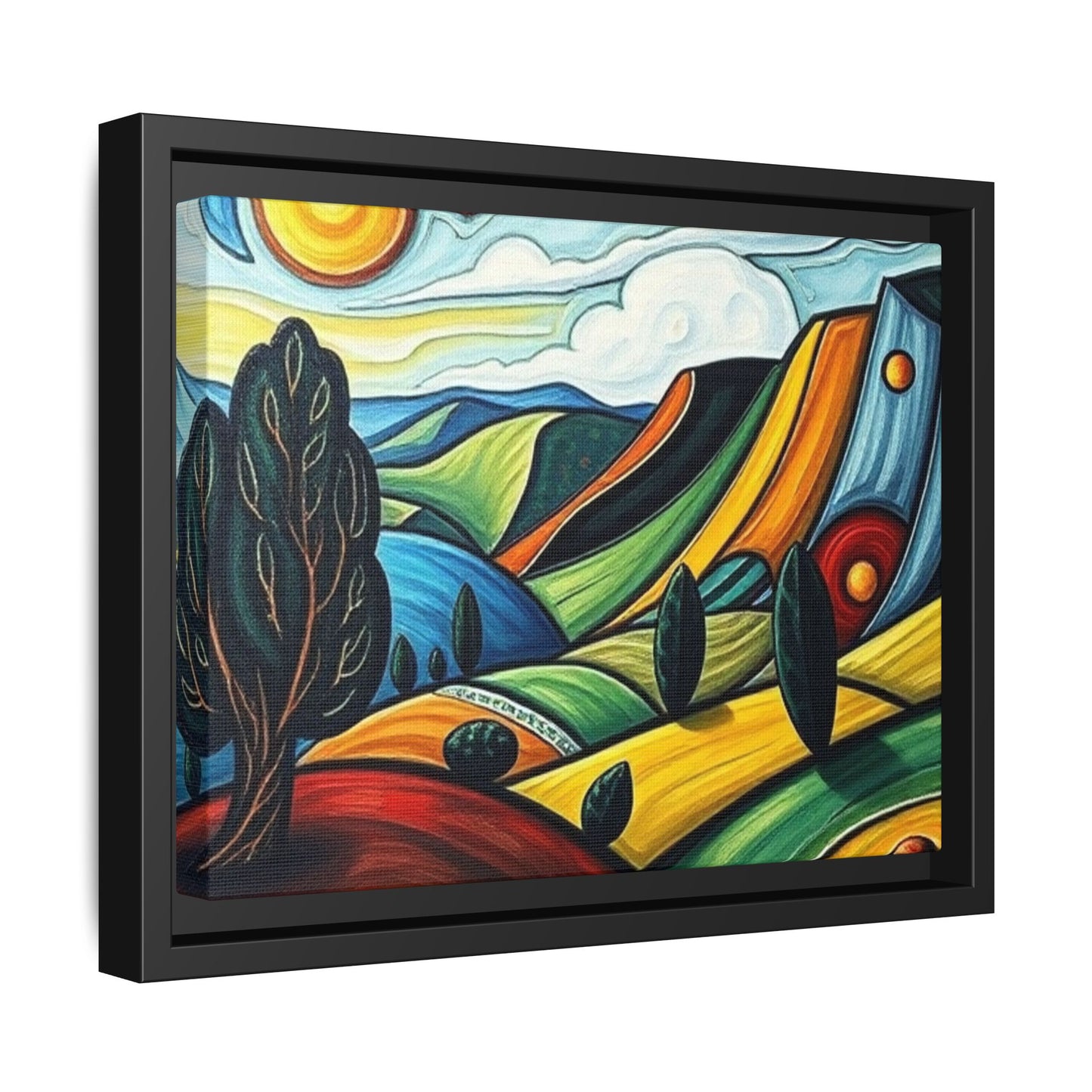 Canvas 29, Framed (Multi-color)