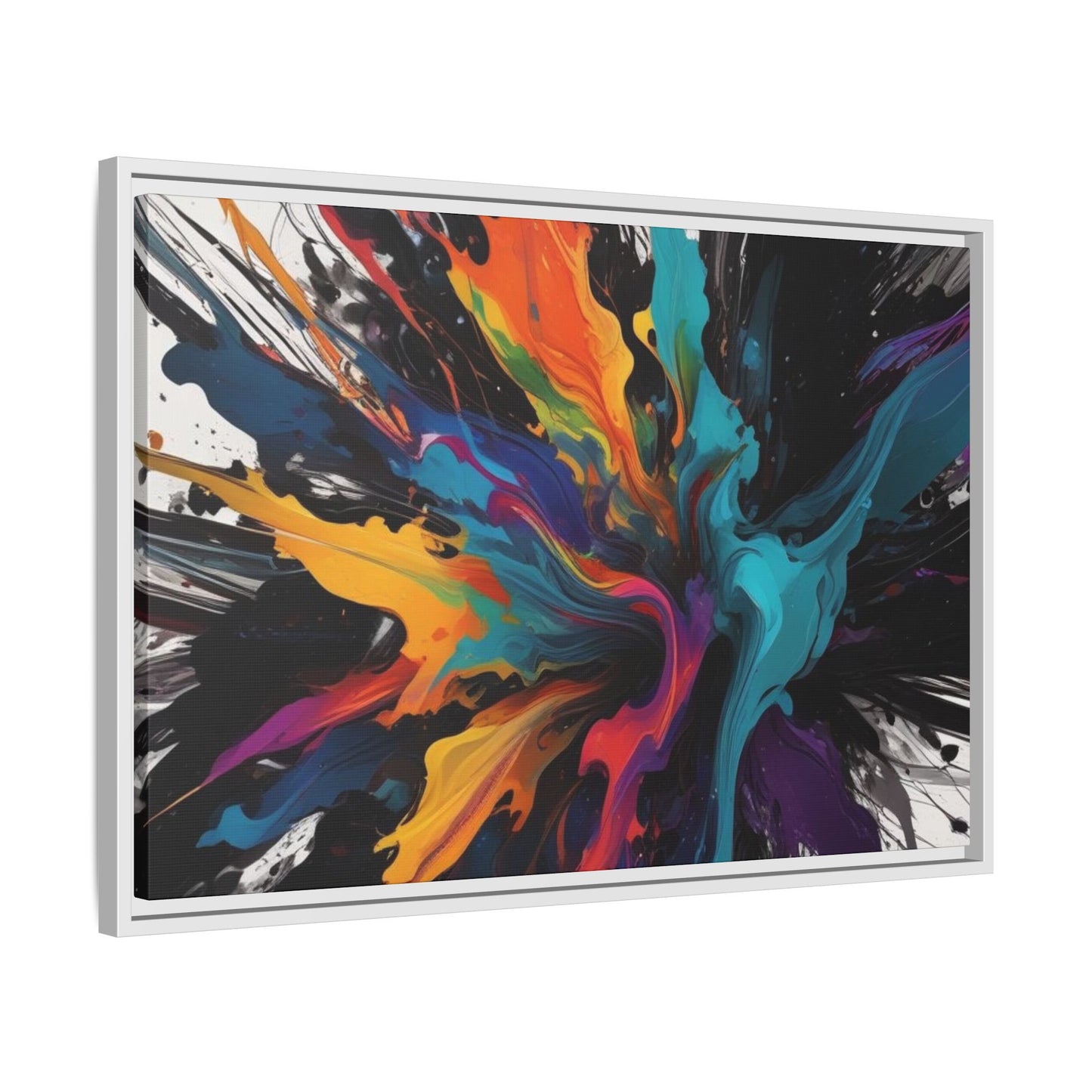 Canvas 10, Framed (Multi-color)