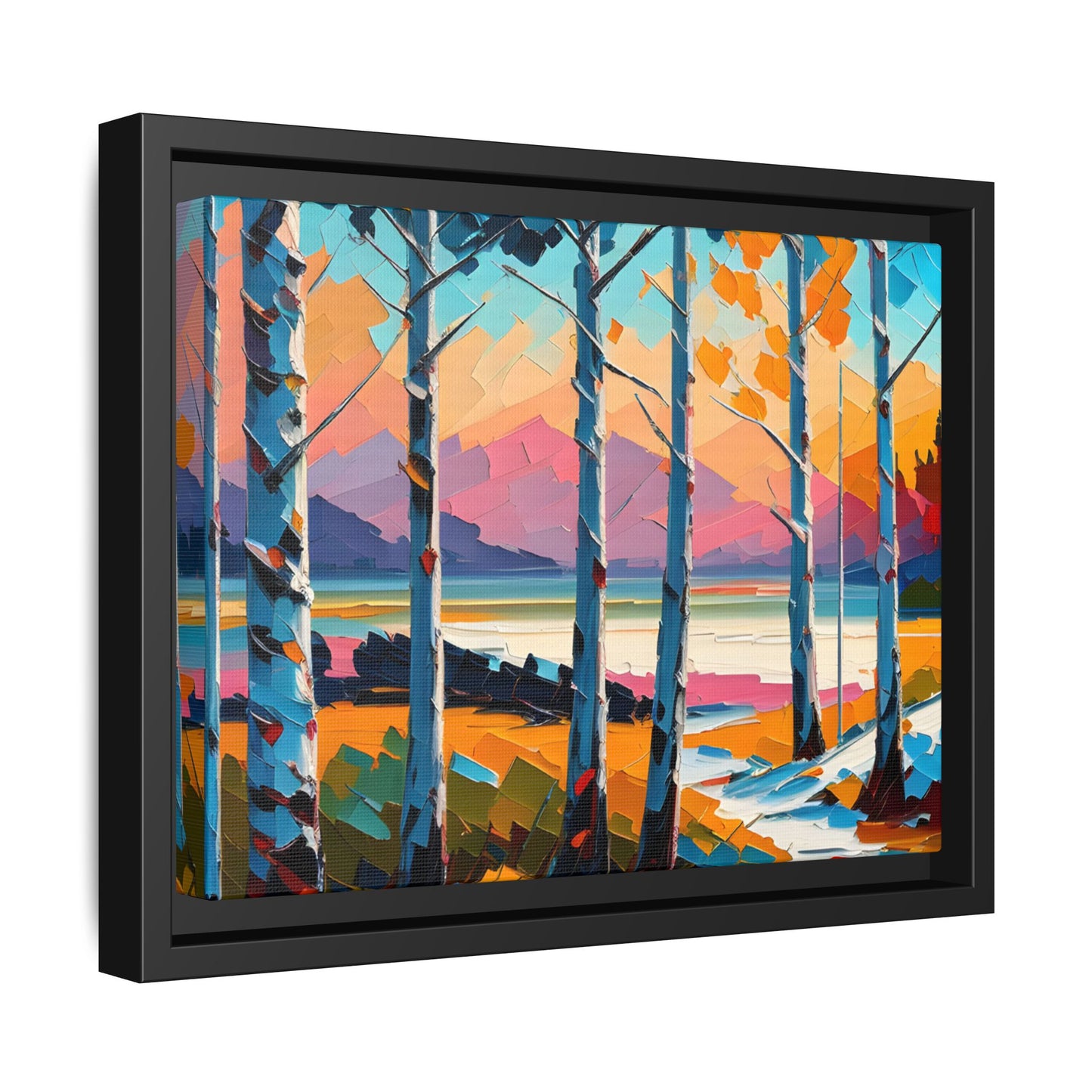 Canvas 33, Framed (Multi-color)