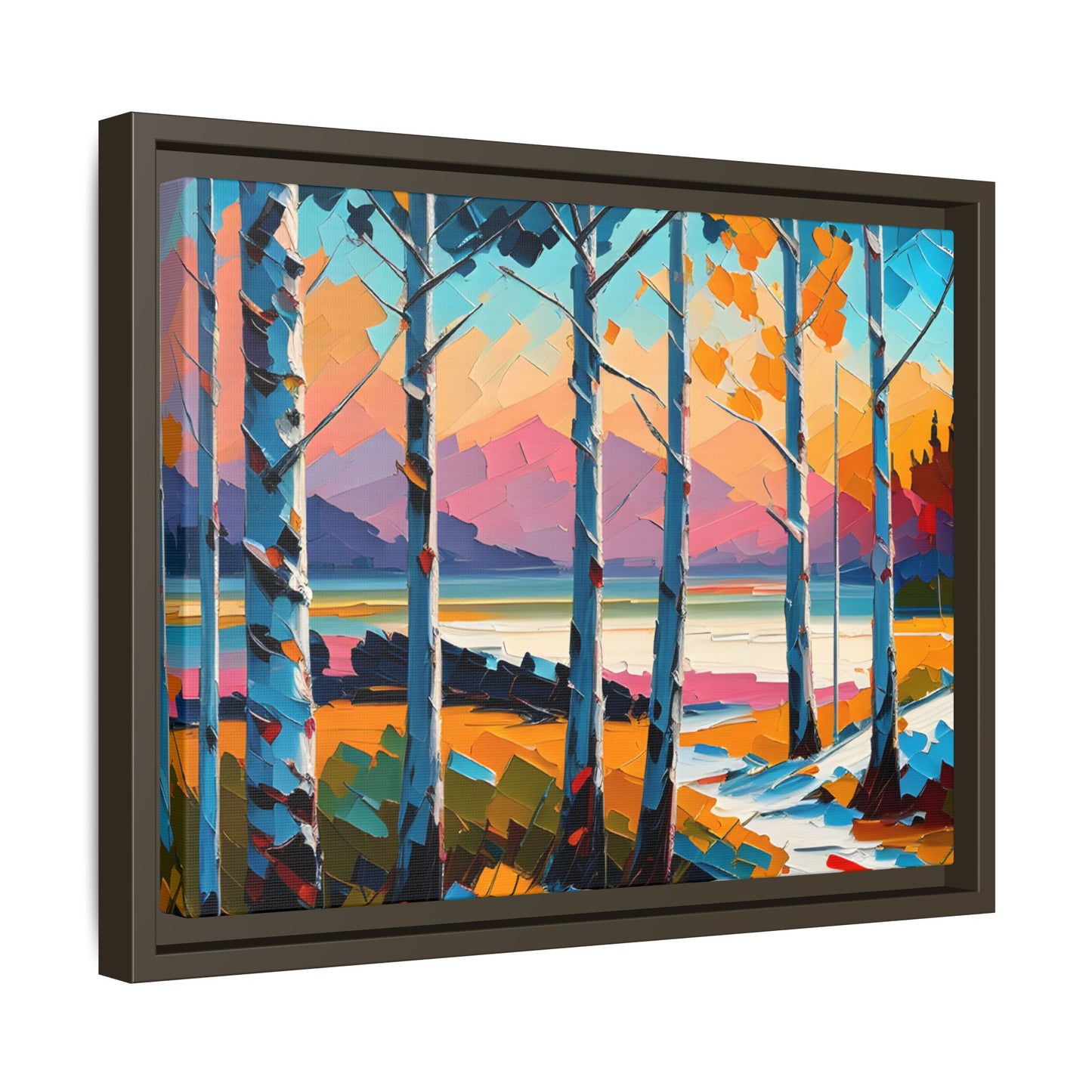 Canvas 33, Framed (Multi-color)