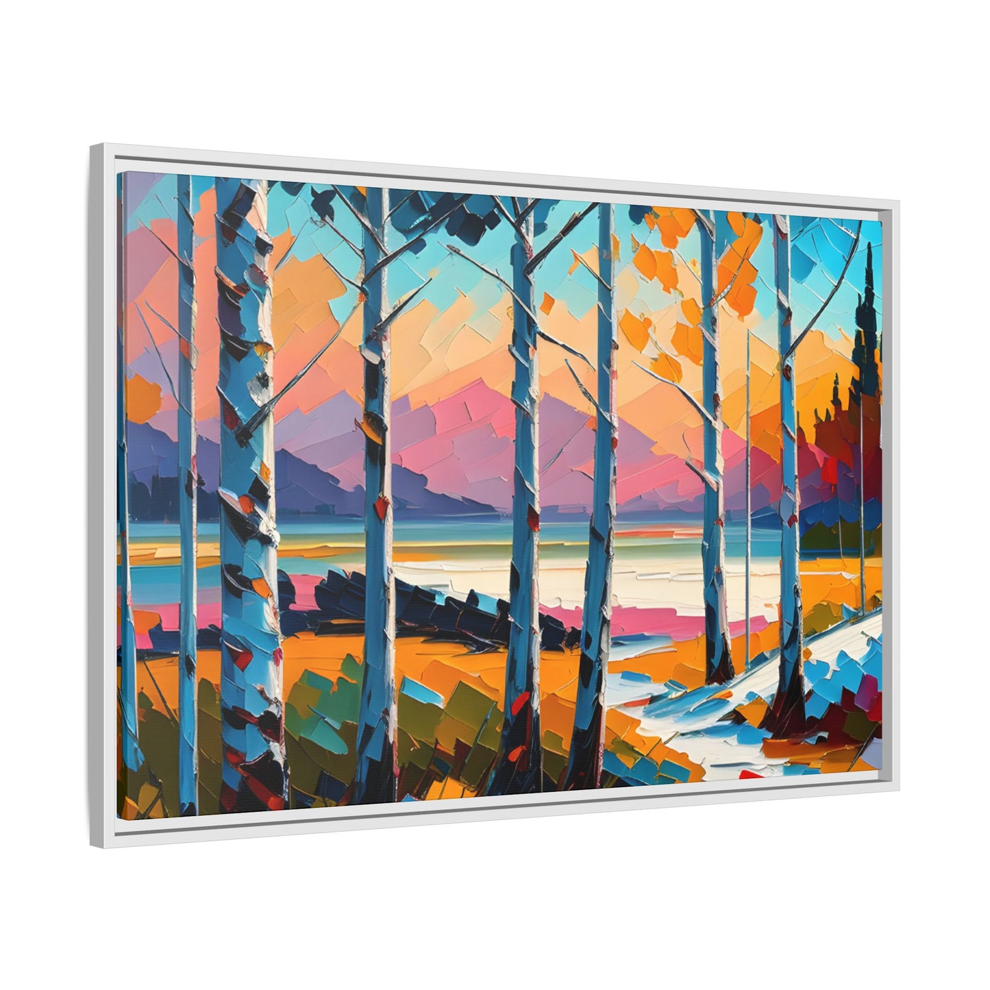 Canvas 33, Framed (Multi-color)