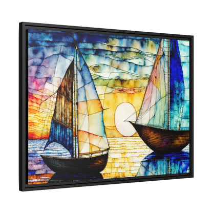 Canvas 38, Framed (Multi-color)