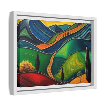 CANVAS 32, Framed (Multi-color)