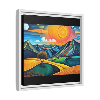 Canvas 23, Framed (Multi-color)